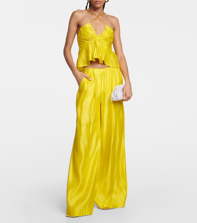 Dorothee Schumacher Hemp-blend crop top