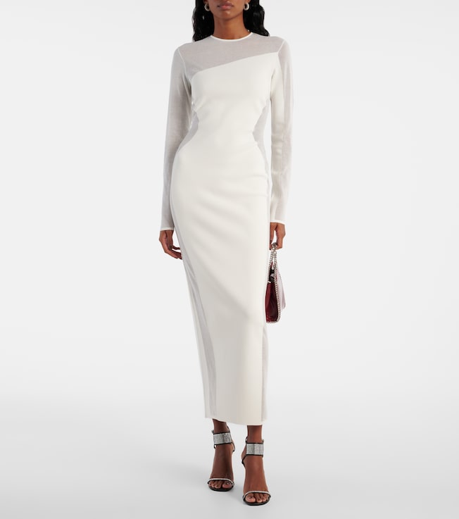 Stella McCartney Miracle panelled maxi dress