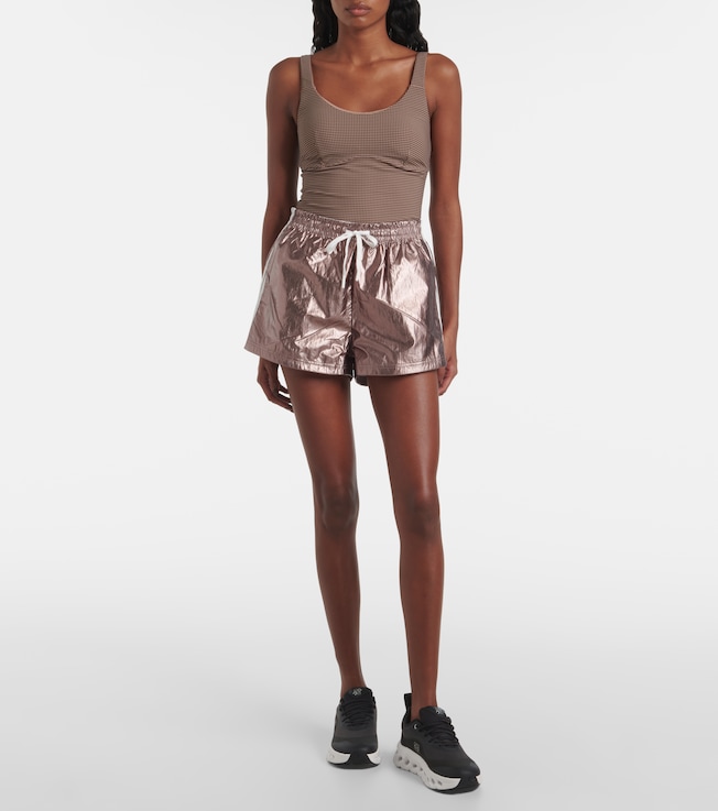 The Upside Billie metallic running shorts