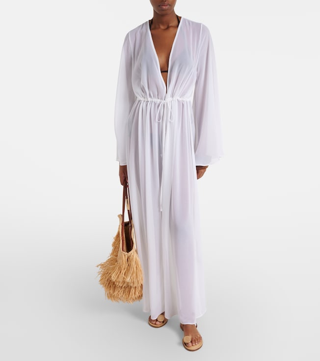 Alexandra Miro Betty sheer kaftan