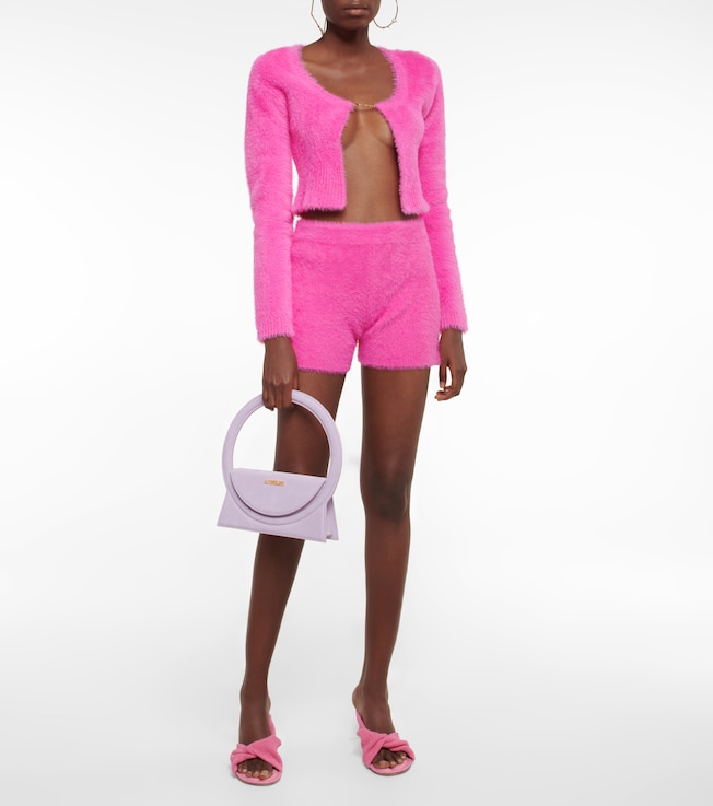 Jacquemus Le Short Arancia knit shorts
