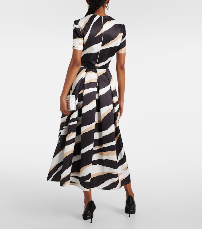 Elie Saab Elie Saab Printed silk-blend midi dress