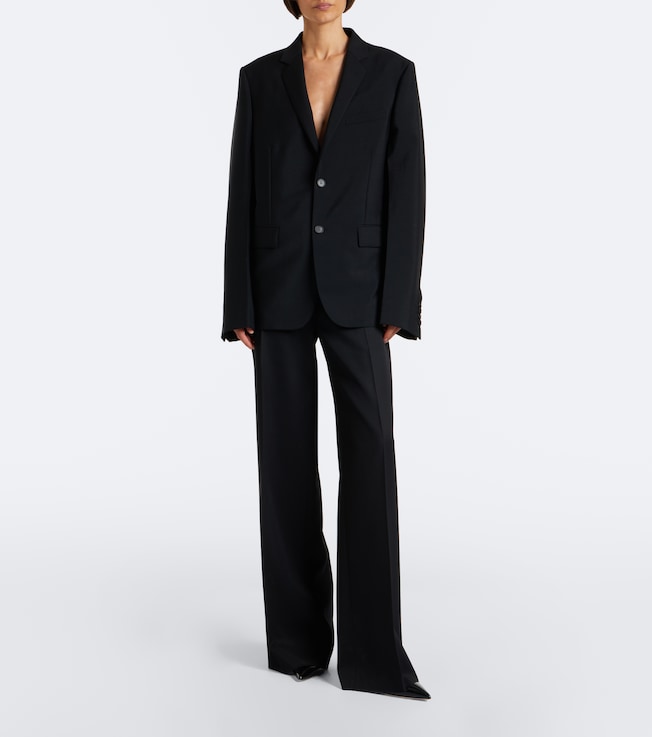 Fendi Mohair and wool blazer