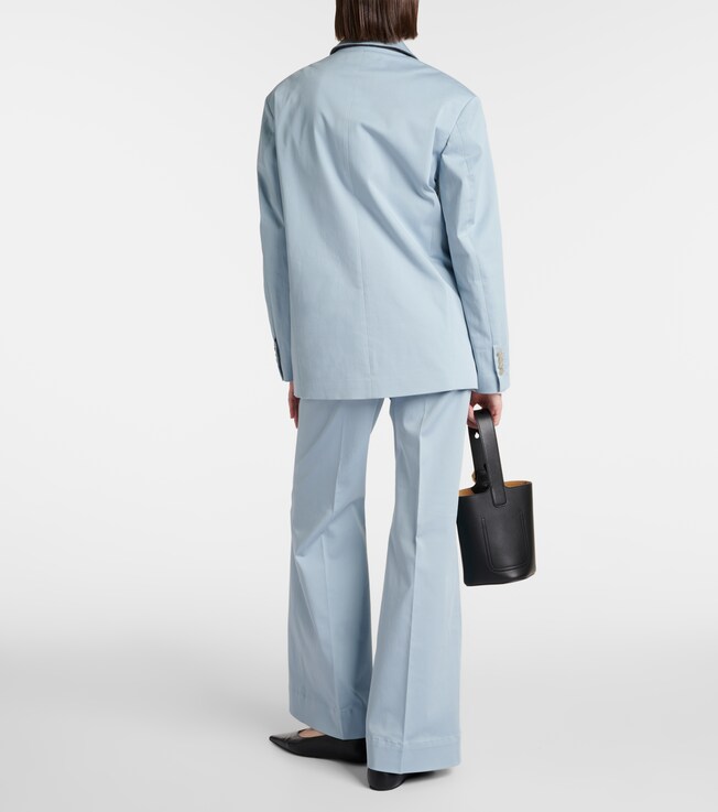 Plan C Plan C Oversized cotton-blend blazer