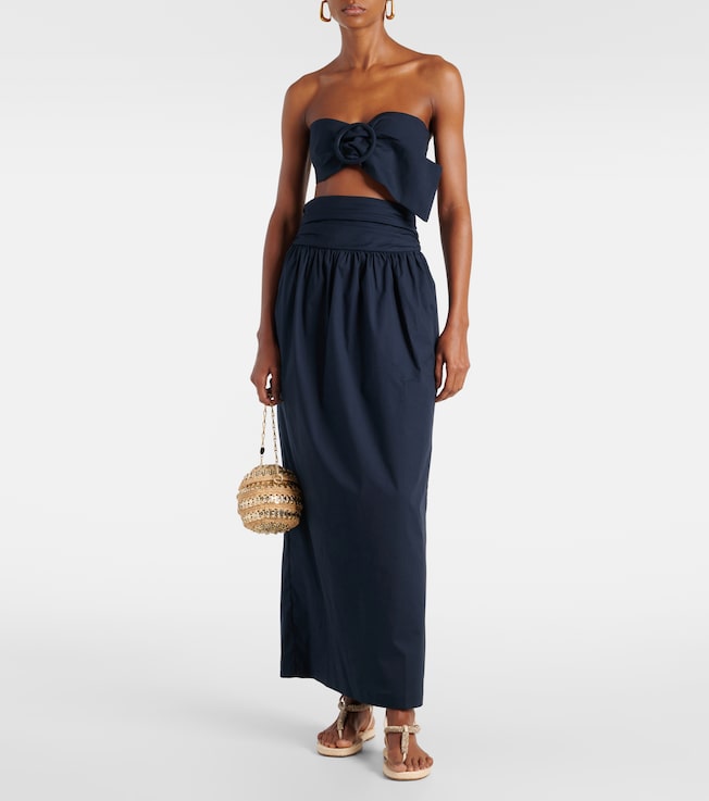 Adriana Degreas Cotton bandeau top