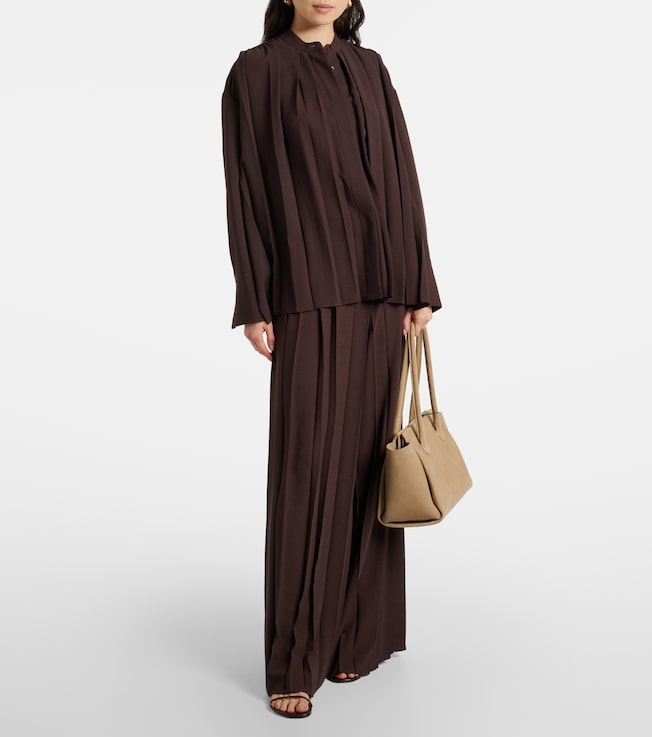 JOSEPH Malte plissé blouse