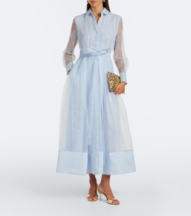 SIMKHAI Montgomery shirt dress