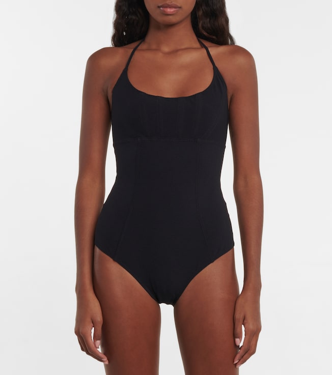 Lisa Marie Fernandez Corset swimsuit