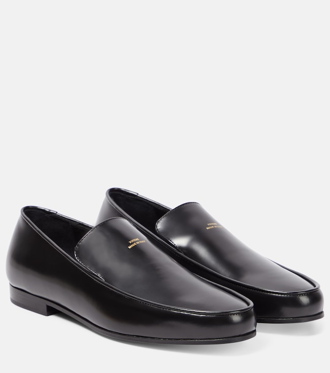 TOTEME The Oval leather loafers