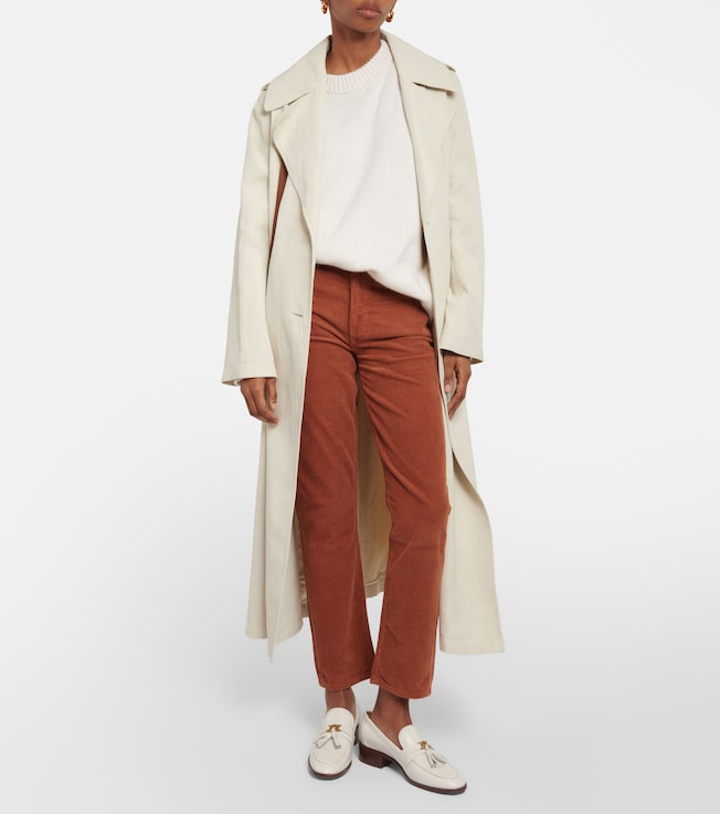 Agolde Riley Long straight corduroy pants