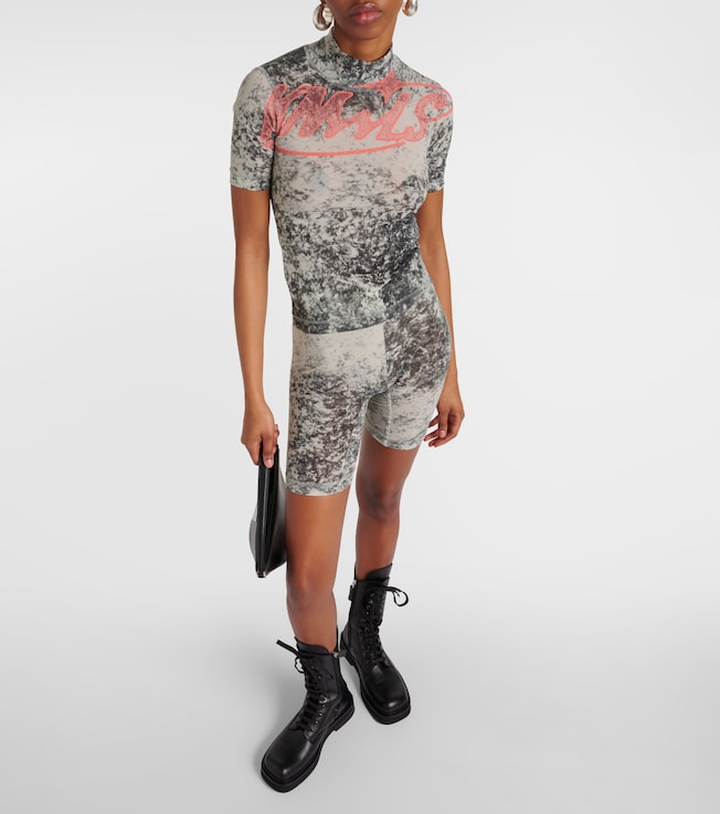 KNWLS Turbo printed jersey shorts