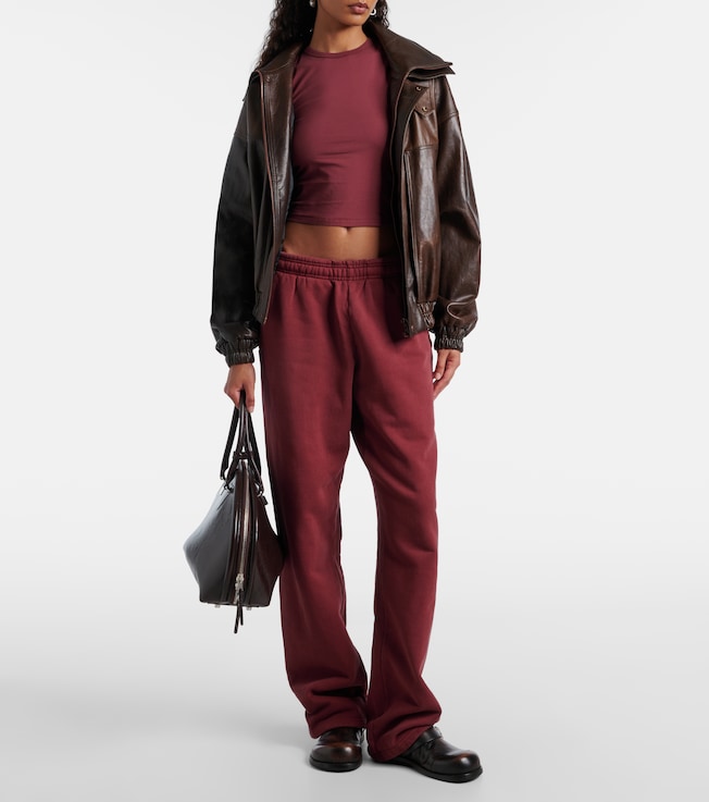 Entire Studios Cotton jersey sweatpants