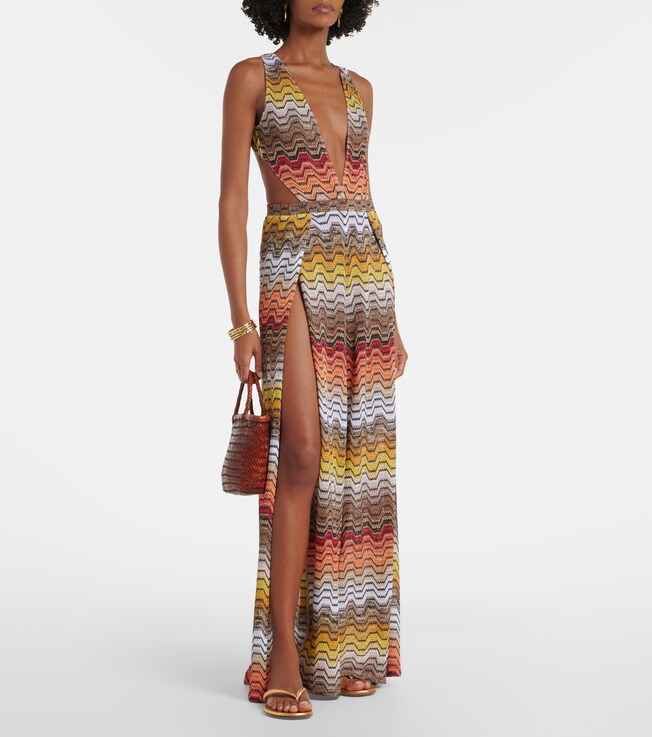 Missoni Wave lamé jumpsuit