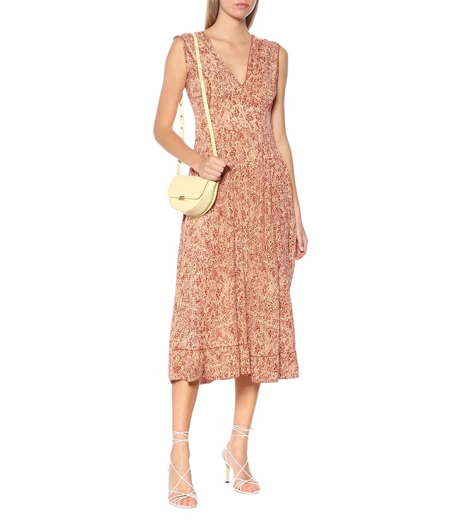 Poupette St Barth Daisy printed midi dress