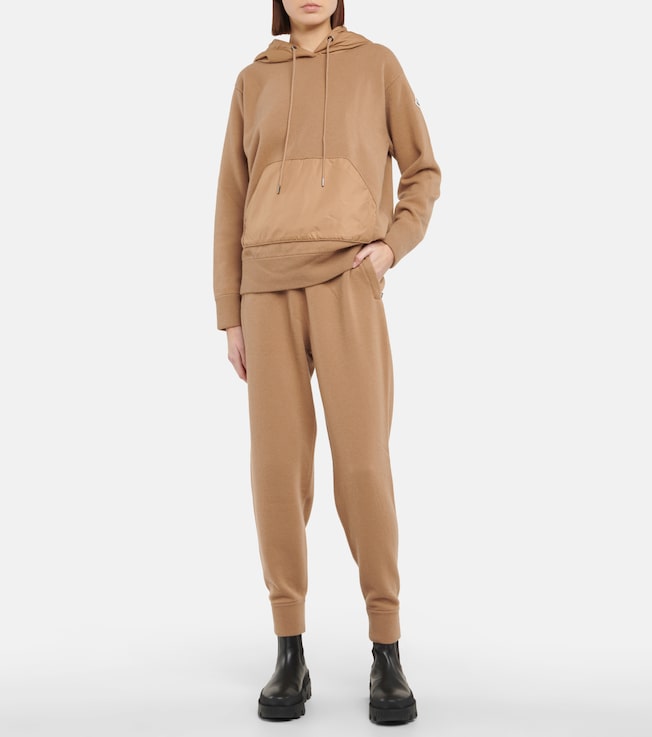 Moncler Wool and cashmere sweatpants