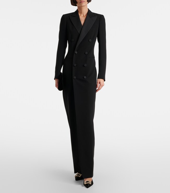 Ralph Lauren Collection Kristian silk cady gown