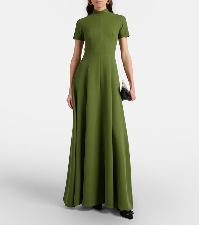 Emilia Wickstead Malinda double-crêpe gown