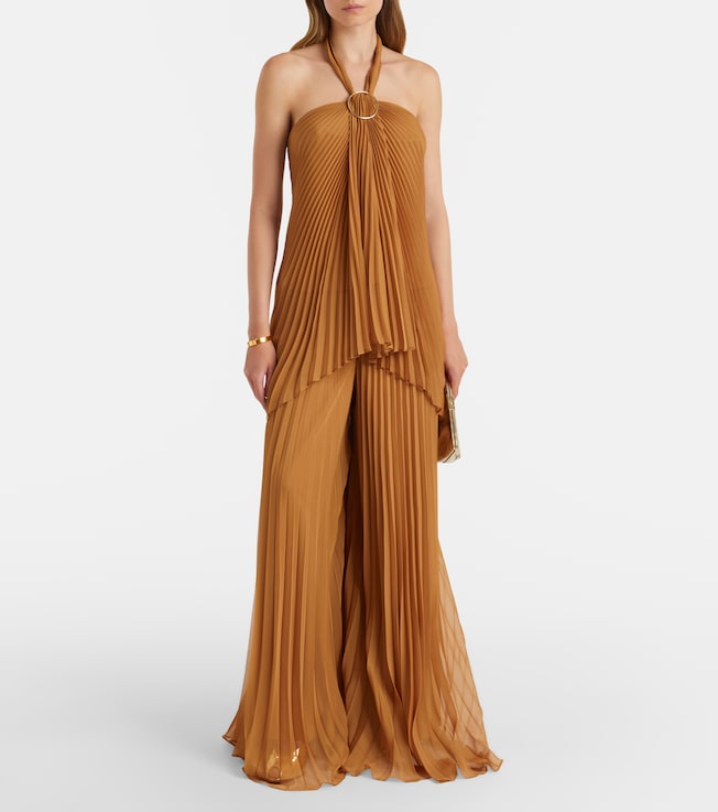 Max Mara Grembo pleated wide-leg pants
