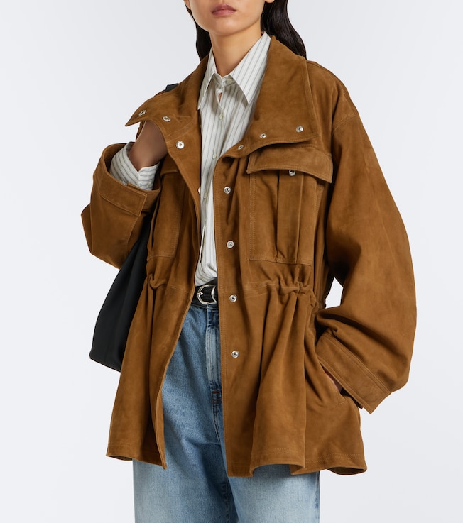 Róhe Oversized suede jacket