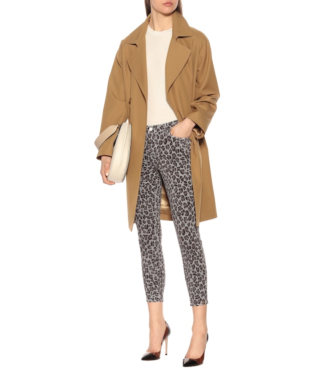 J BRAND 835 cropped mid-rise skinny jeans