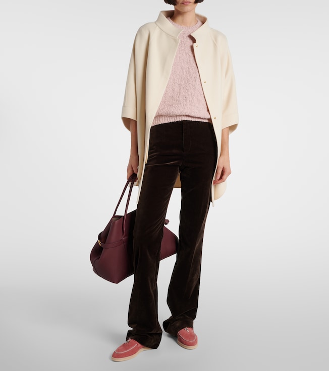 Loro Piana Folecchio cashmere and silk top