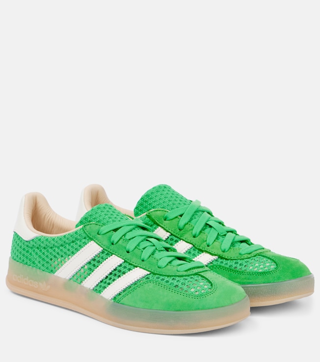 adidas Gazelle Indoor suede-trimmed sneakers