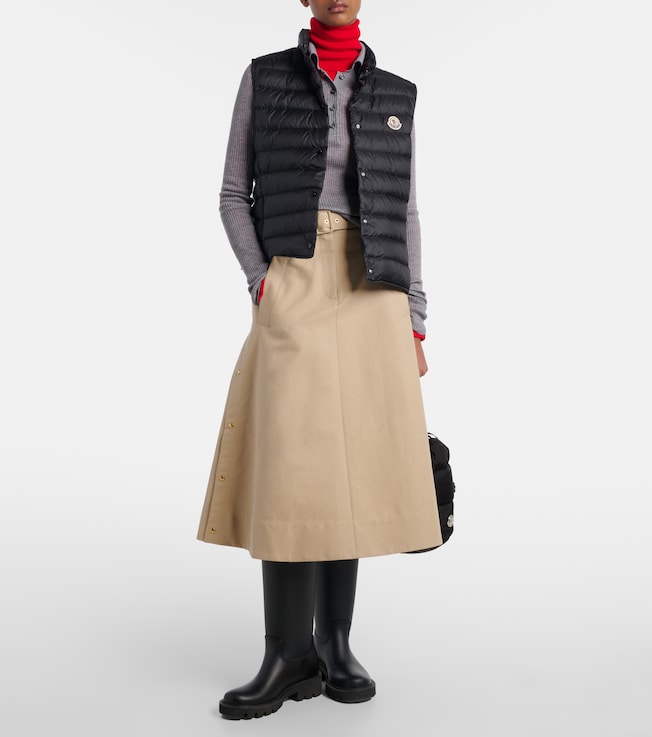 Moncler Liane cropped down vest