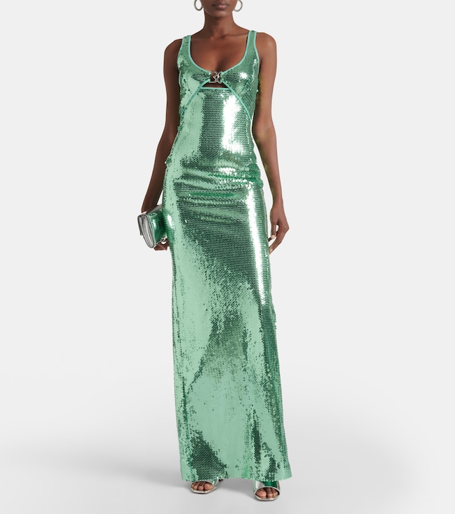 David Koma Sequined gown