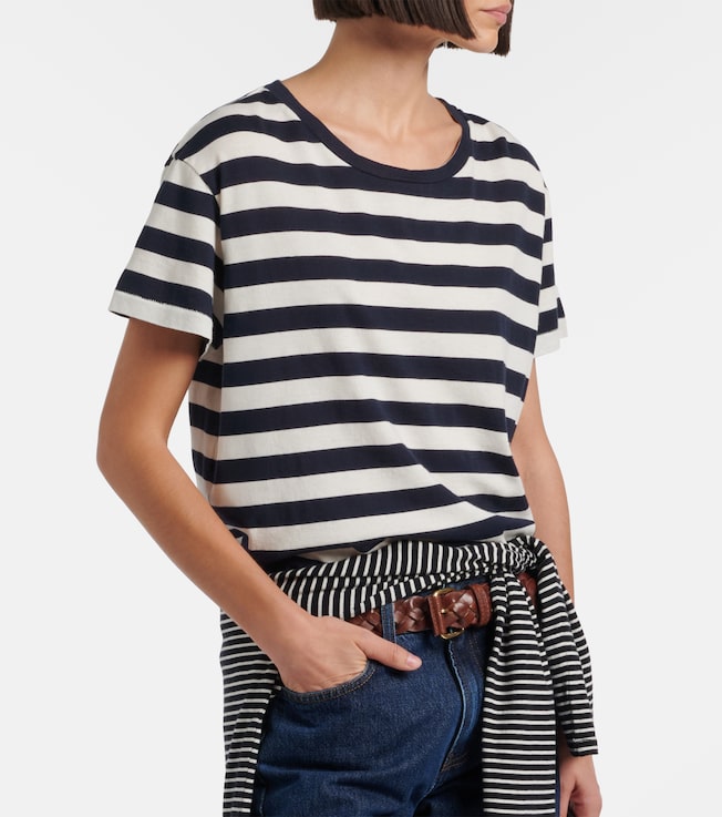 Nili Lotan Brady striped cotton T-shirt