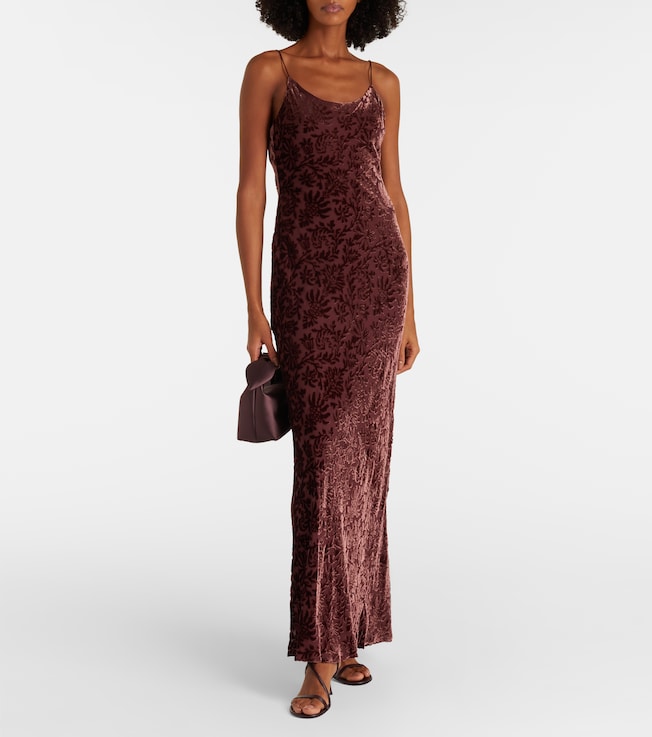 Veronica Beard Jolynn jacquard maxi dress