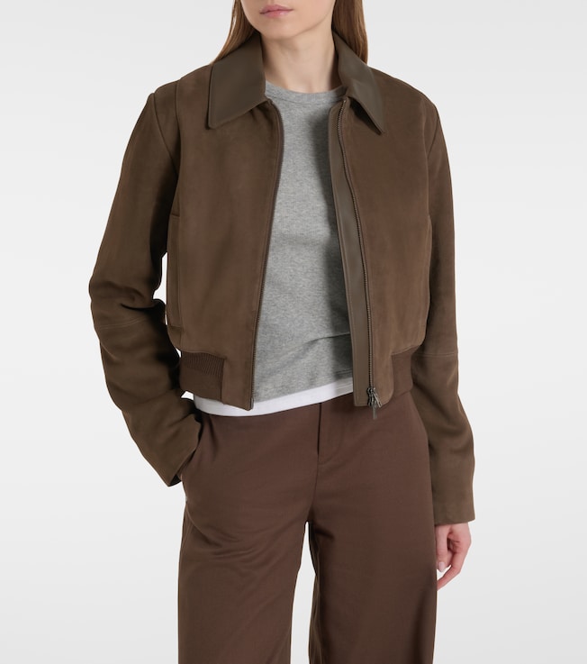 Vince Suede blouson jacket