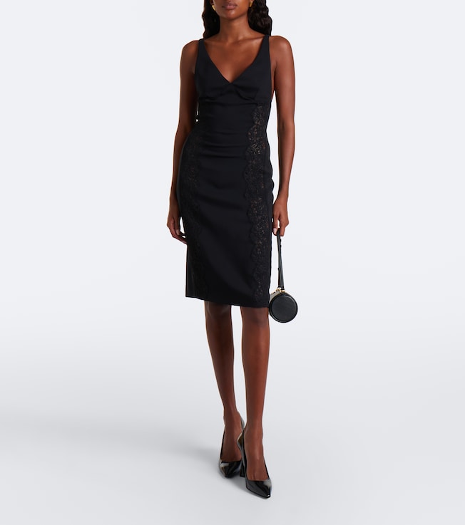 Stella McCartney Lace-trimmed minidress