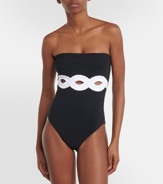 Karla Colletto Octavia cutout swimsuit