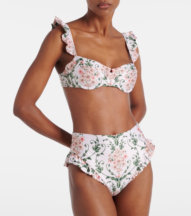 Agua by Agua Bendita Jengibre Margarita Amanecer bikini bottoms