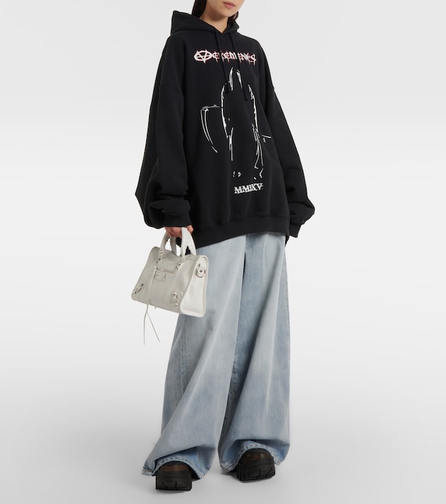 Vetements Oversized wide-leg jeans