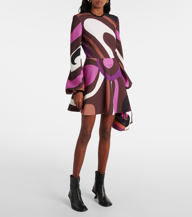 Pucci Marmo cady minidress