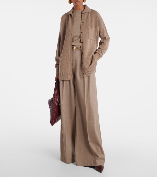 Max Mara Bull oversized cashmere cardigan