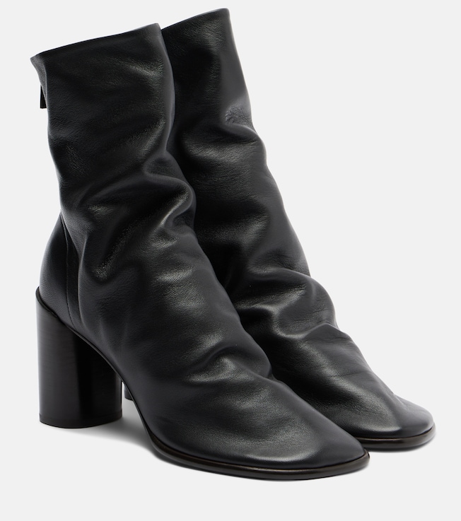 Lemaire Glove leather ankle boots