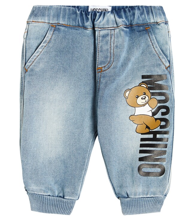 Baby Jeans aus einem Baumwollgemisch | Moschino Kids