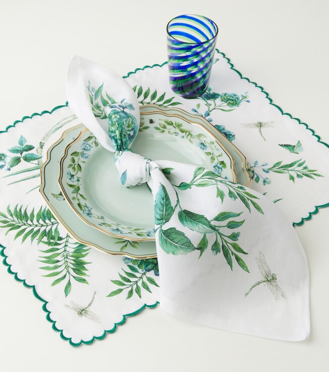 Set Secret Garden aus zwei Tischsets  | Aquazzura Casa