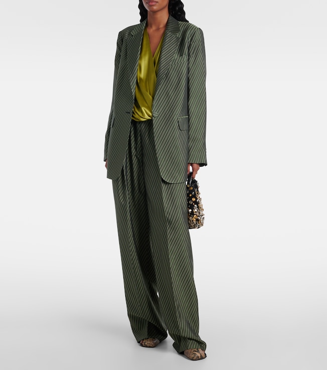 Dries Van Noten Striped blazer