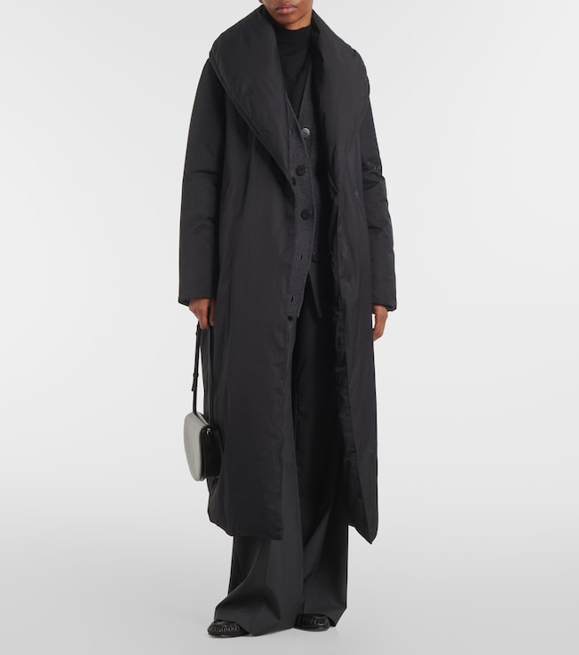JOSEPH Belted puffer coat