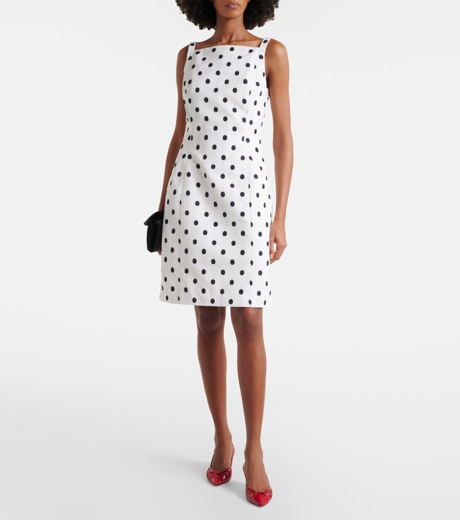 Patou Polka-dot minidress