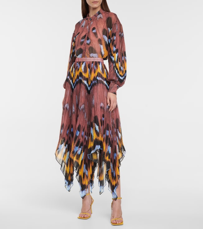 Altuzarra Isobel high-rise printed maxi skirt