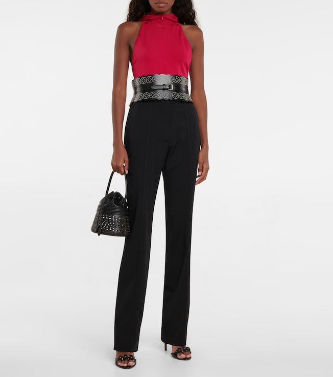 Alaïa Hooded bodysuit