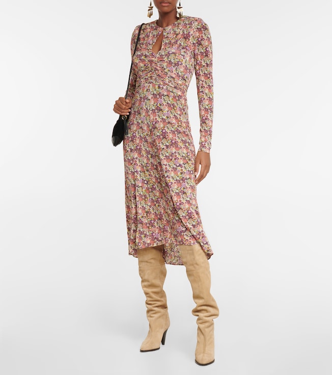 Isabel Marant Jinelima floral midi dress