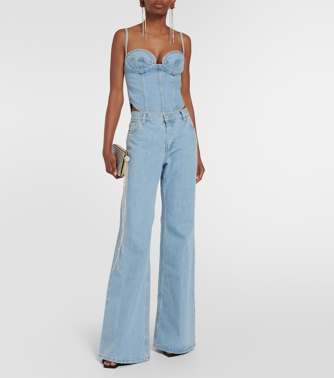Magda Butrym High-rise flared jeans