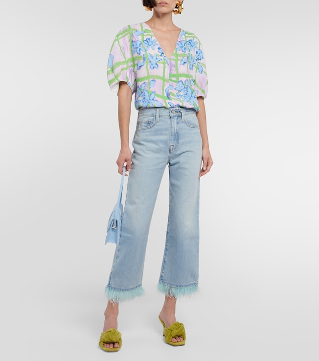 FRAME Le Dancing Jane straight jeans