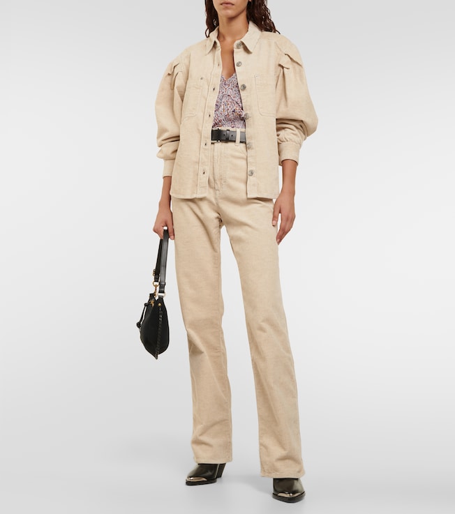Marant Étoile Renata corduroy shirt jacket