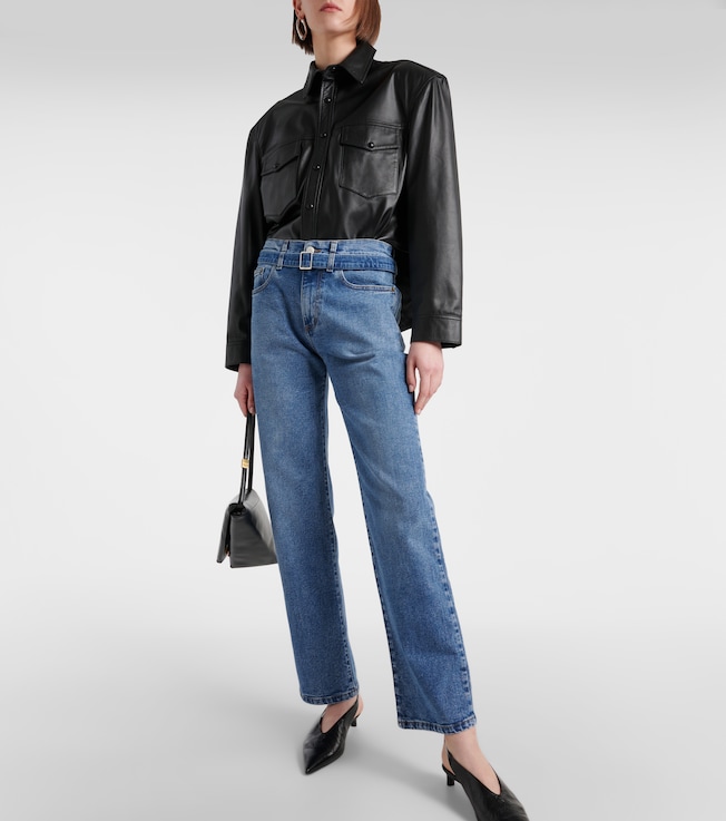 Proenza Schouler Ellsworth mid-rise straight jeans